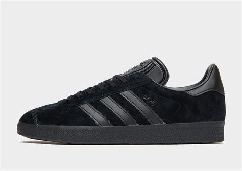 adidas gazelle herren schwarz leder|adidas gazelle sandals.